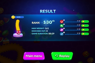 Snake vs Worms